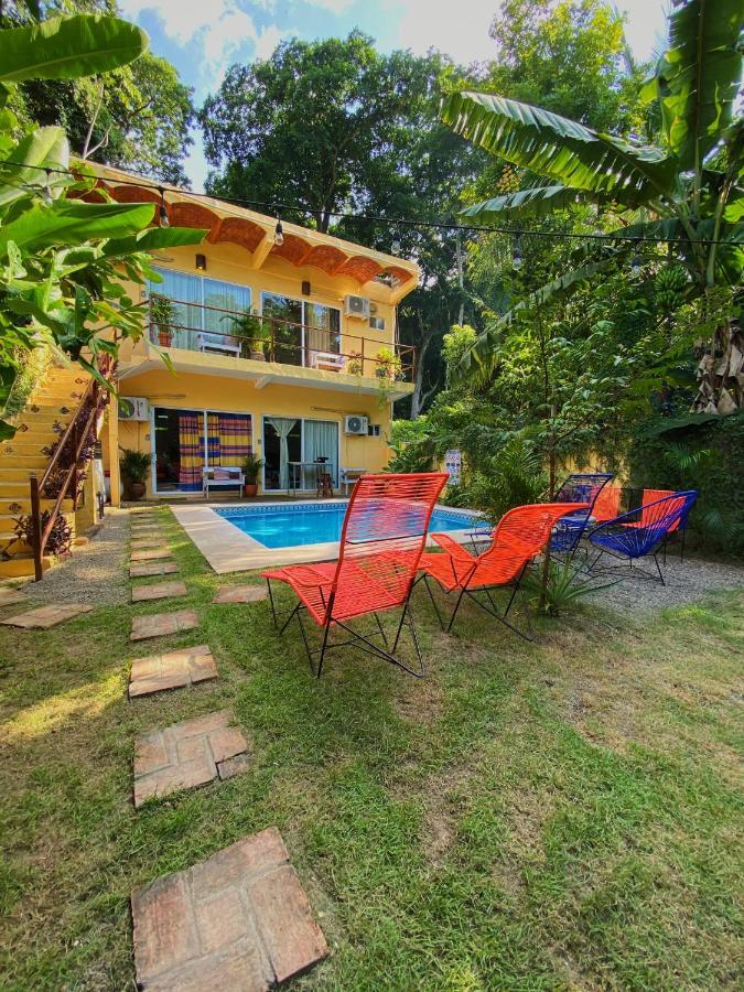 Habitacion Privada Con Pisicina Y Cocina Compartida Sayulita Eksteriør billede