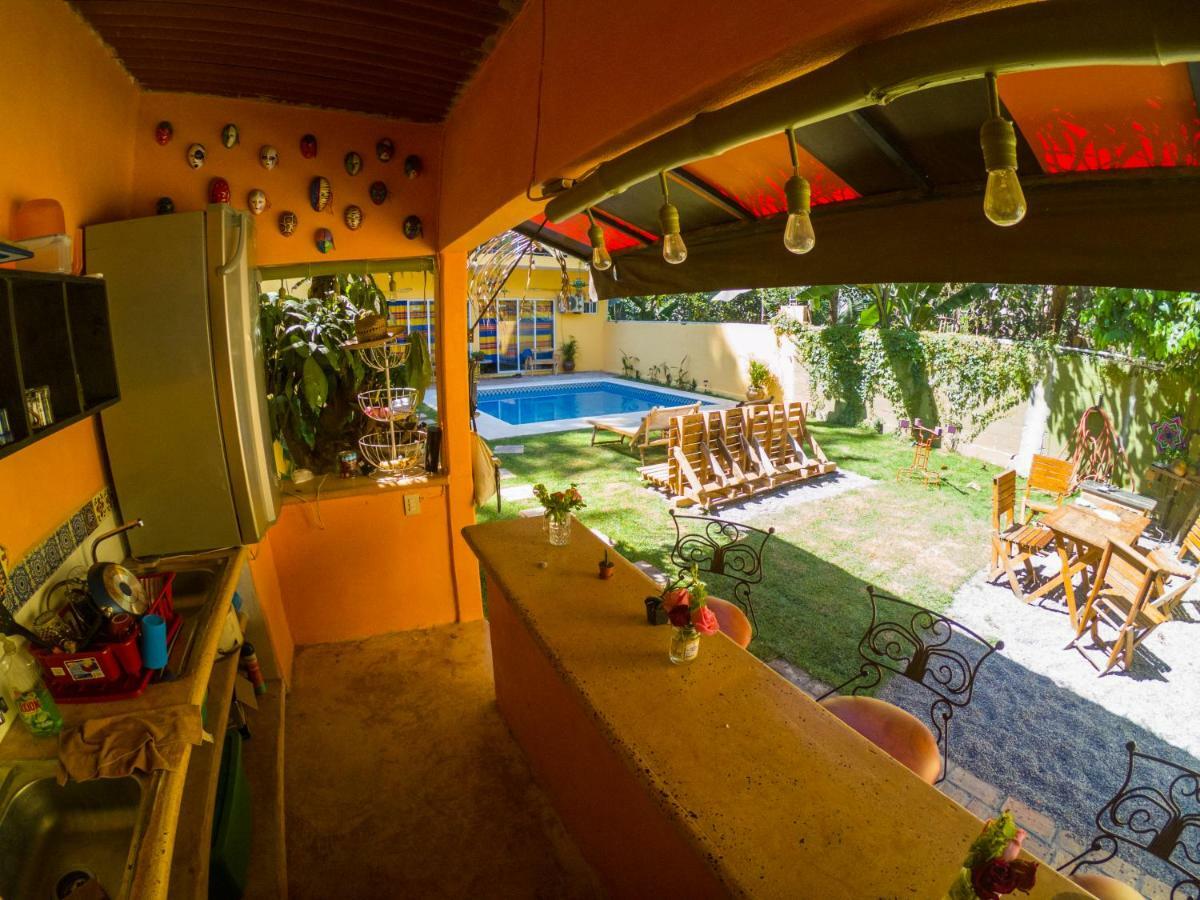 Habitacion Privada Con Pisicina Y Cocina Compartida Sayulita Eksteriør billede